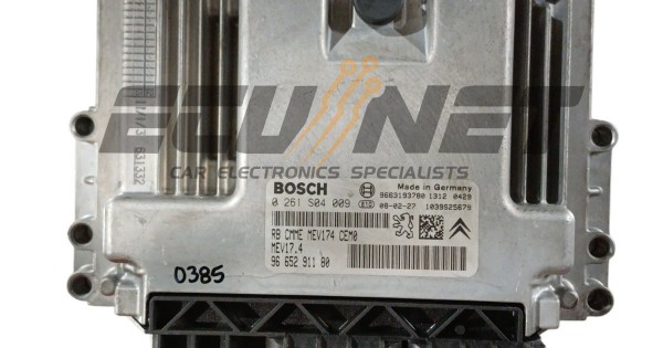 Calculateur Peugeot 207 Décodé BOSCH MEV17.4 - Pièce Reconditionnée Sans Anti-démarrage